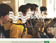Tablet Screenshot of freesound.it